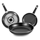 Sartenes Ekco 37239 20/24/30cm De 3 Pzas 3.0mm Negro Alb