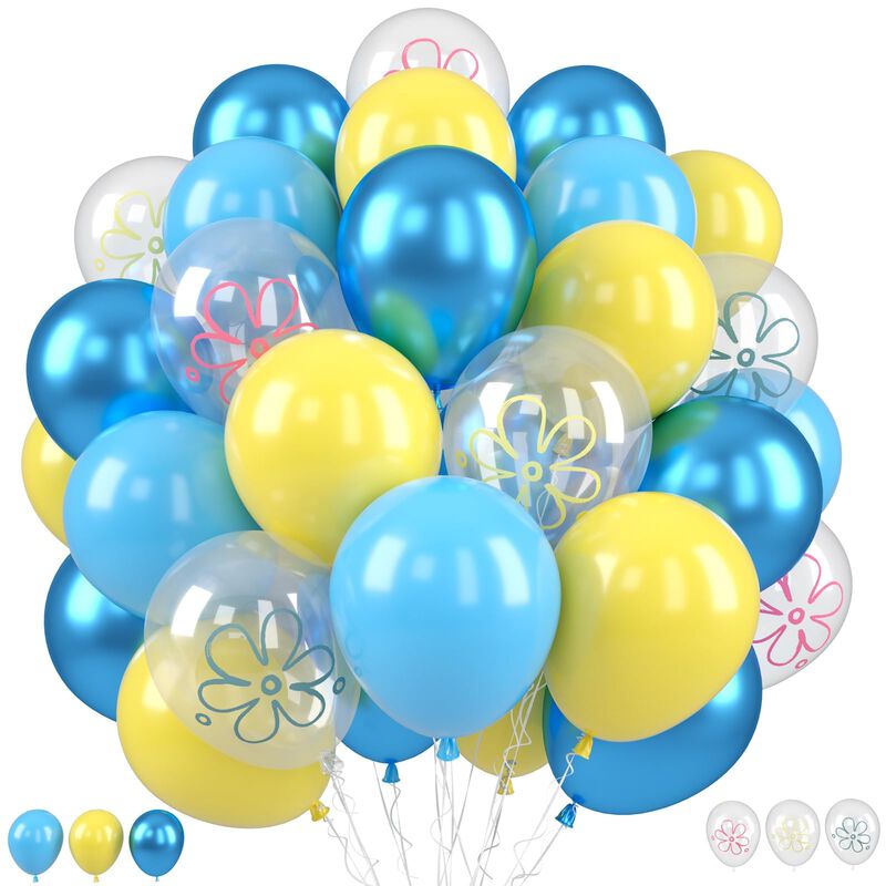Globo Feyg 50 Piezas 30 cm Con Estampado Floral... image number null