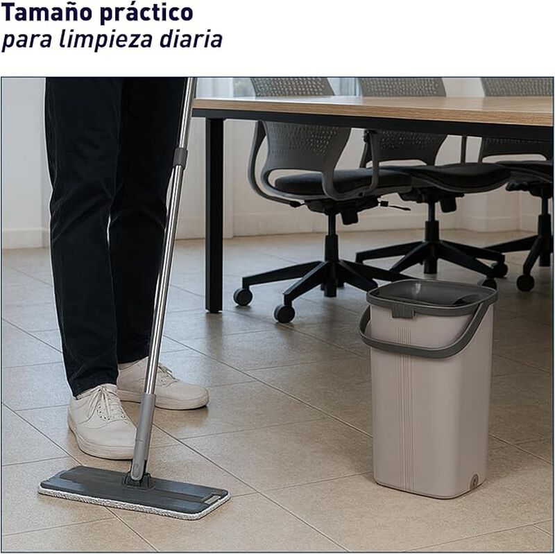 Trapeador con Exprimidor y Cubeta con Bote Sepa... image number null