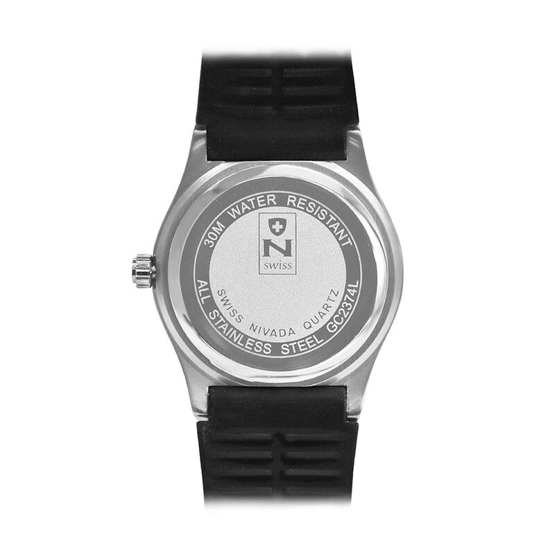 Reloj Nivada MoonMaster Dama Ac/Caucho Negro Ar... image number null