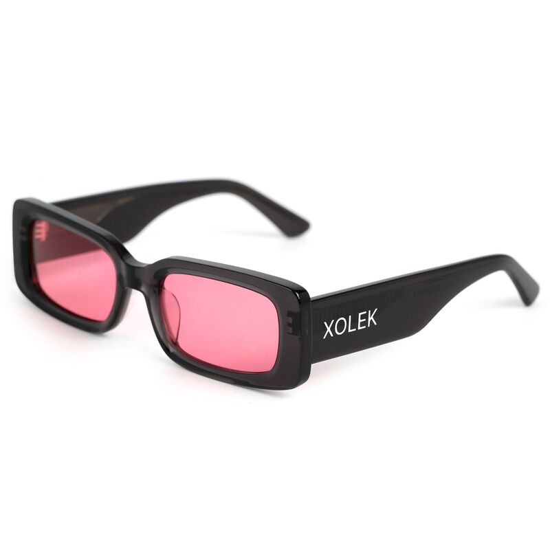 Lentes De Sol Xolek 109 Acetato Cr39 Rectangula... image number null