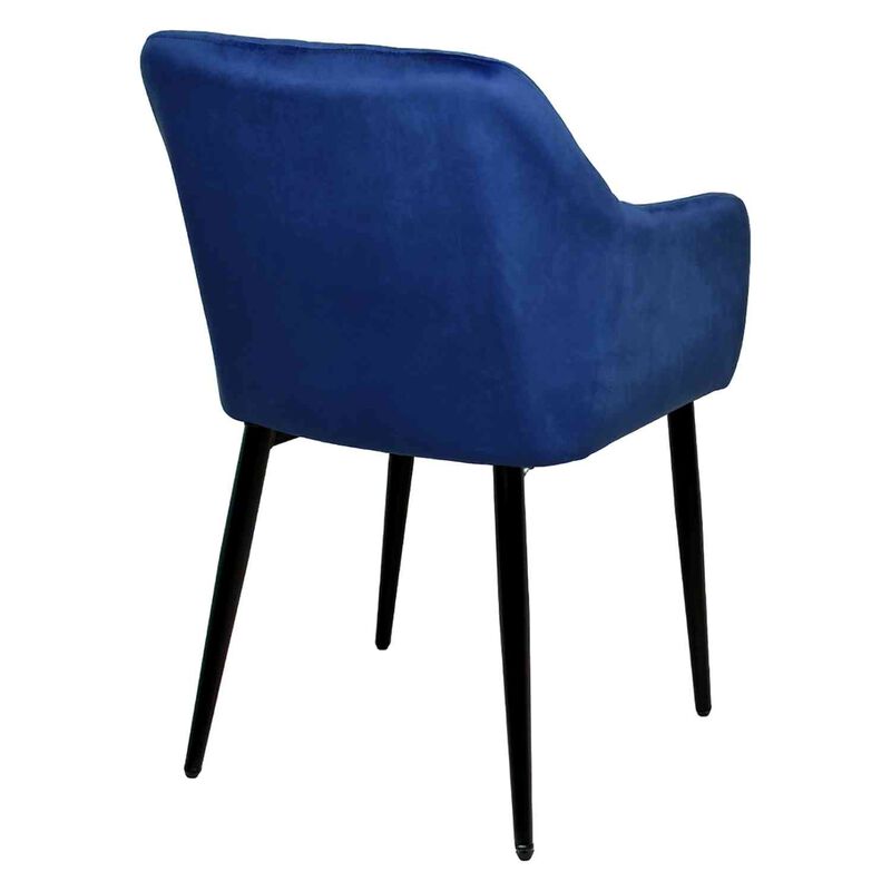 Set 2 Sillas Comedor Sillones Terciopelo Acolch... image number null