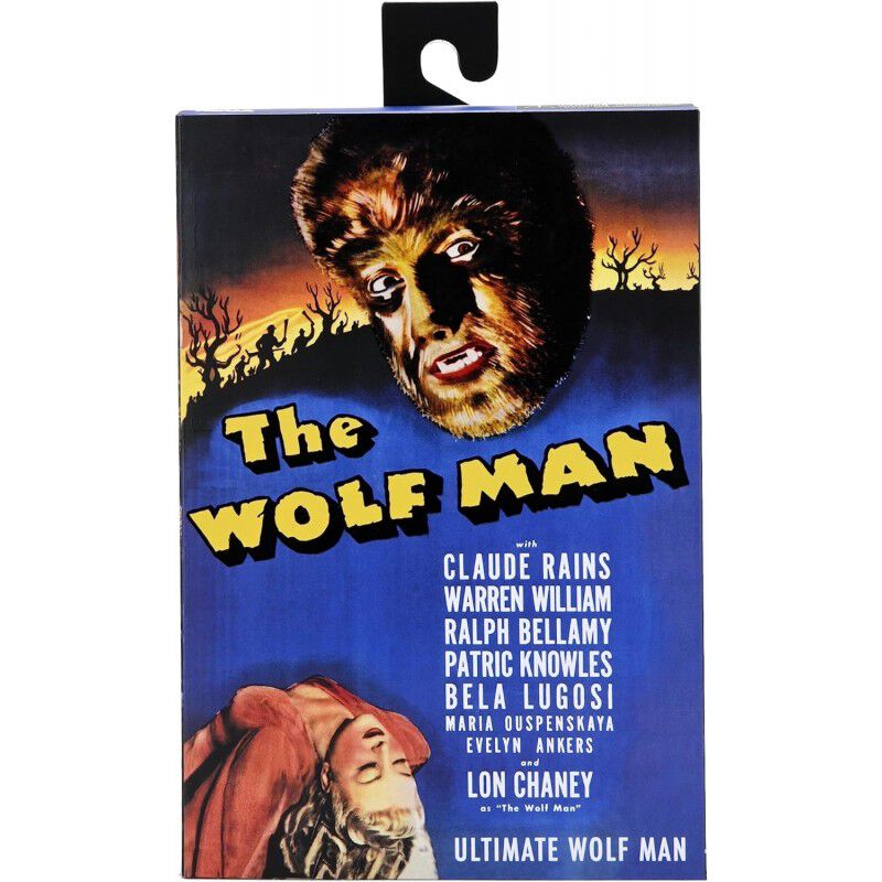 Figura Hombre Lobo Blanco y Negro Universal Mon... image number null