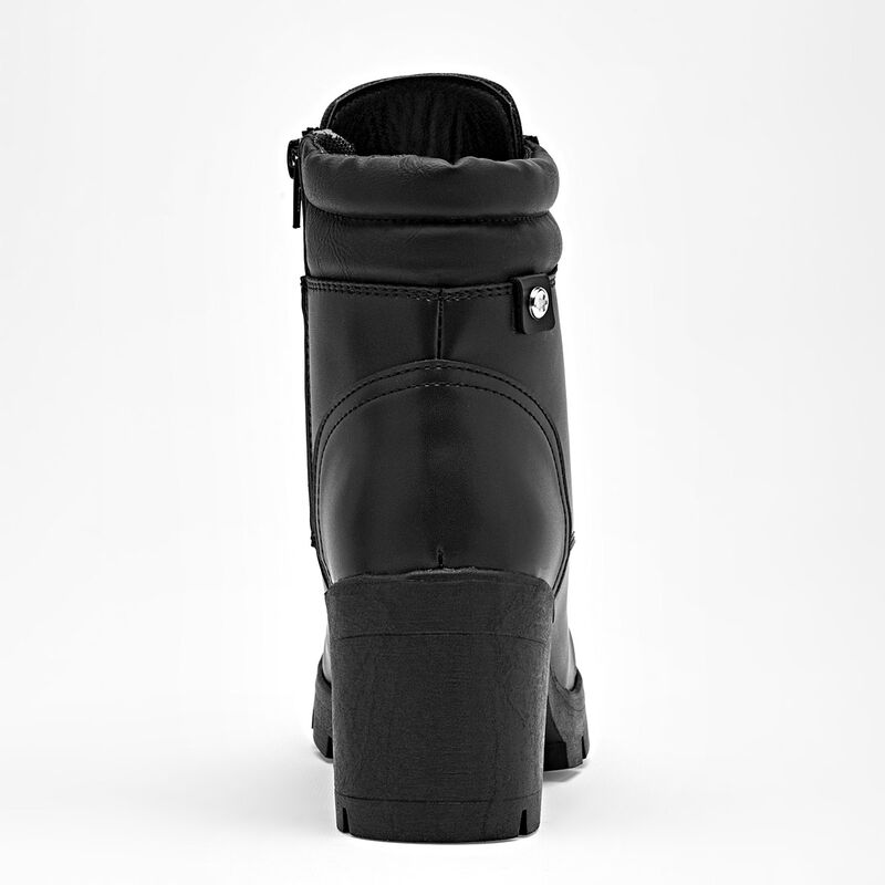 Moramora bot&iacute;n tac&oacute;n para mujer  negro cod 1397... image number null