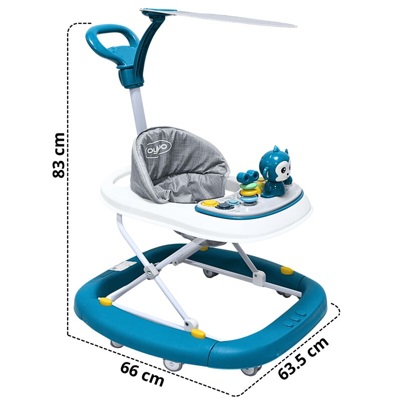 Andadera para Bebé Mecedora Mono Musical Bastón... image number null