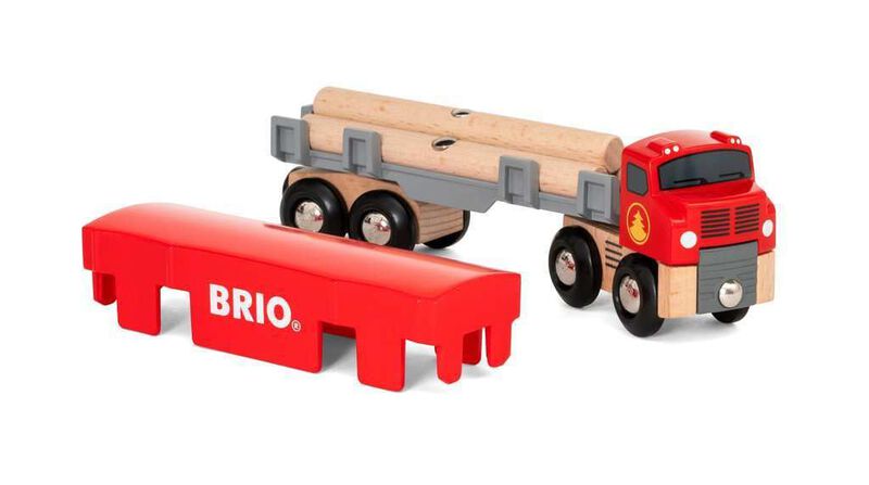 Juego De Trenes De Juguete De Madera Brio World... image number null