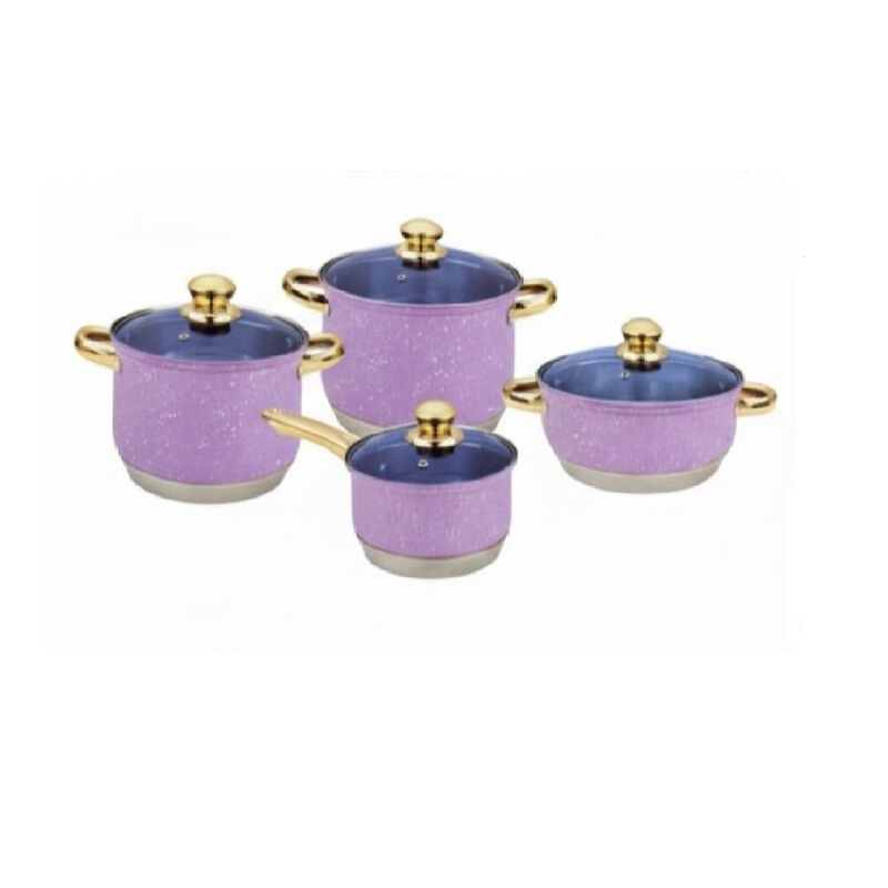 Bater&iacute;a de Cocina Perla DELUXE PINK 13 Piezas A... image number null