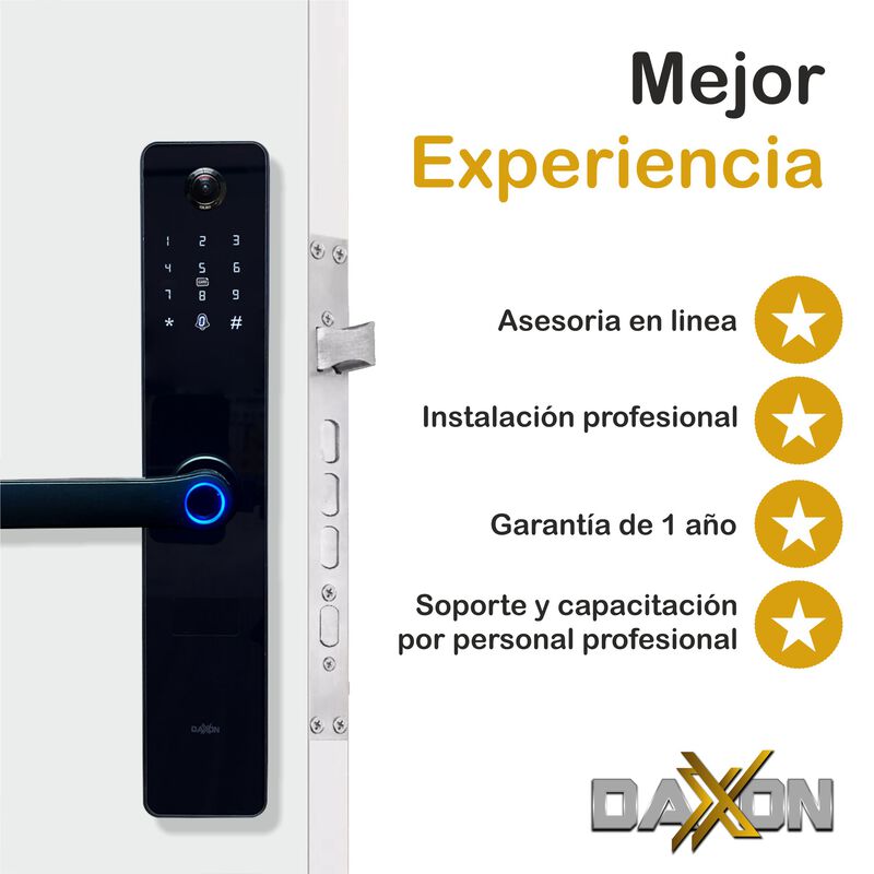 Cerradura Electrónica Wi-Fi chapa Inteligente M... image number null