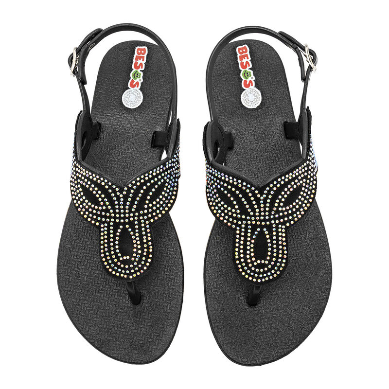H3 Sandalias Sandalia Negro Para Mujer 147568ce image number null