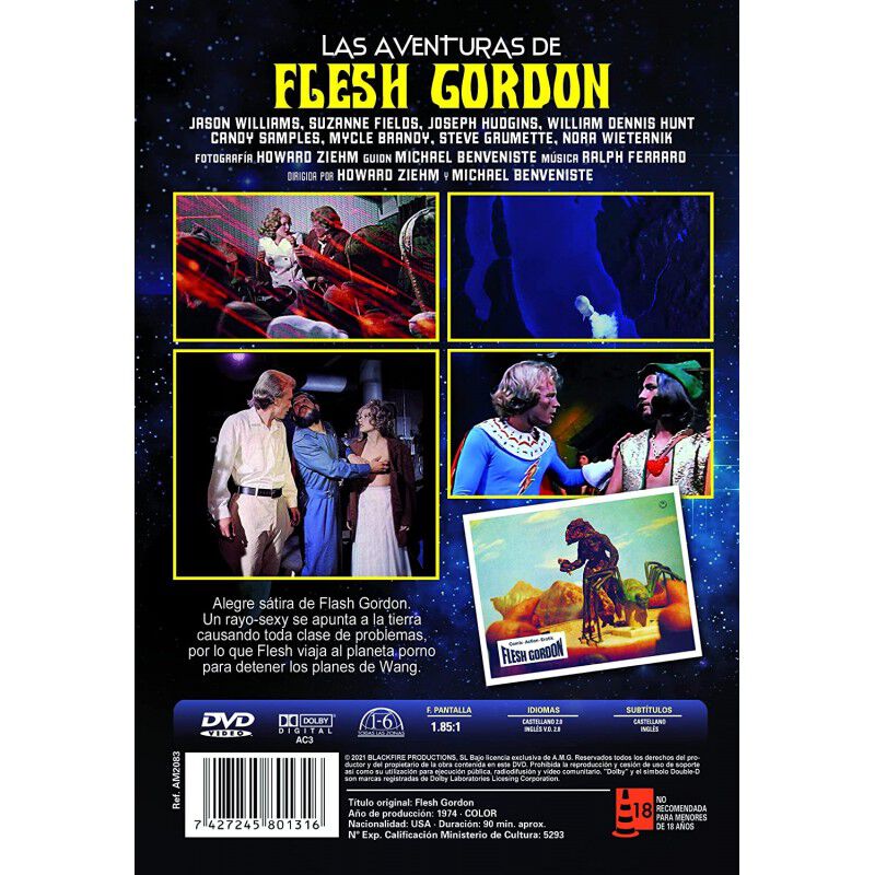 Las Aventuras De Flesh Gordon (DVD) [DVD] image number null
