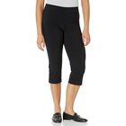 Pantalones Briggs New York Capri Talla 16 US Negro