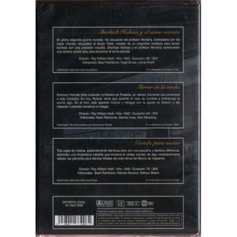 Joyas Del Cine Sherlock Holmes [dvd] image number null