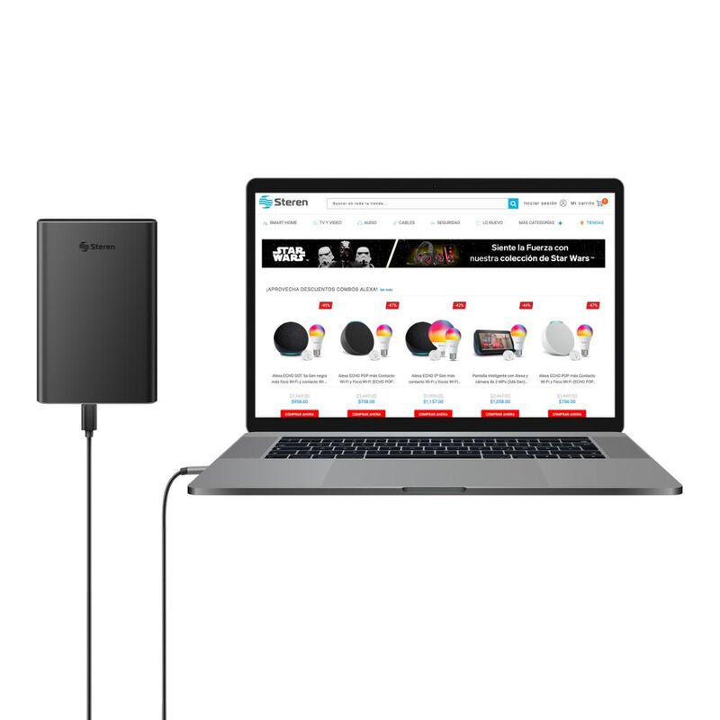 Power Bank de 24,000 mAh PD 100 W / QC 18 W con... image number null