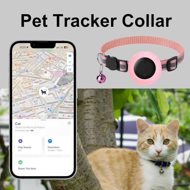 Collar Para Gato Yghfc Finder Tag (ios) Imperme... image number null