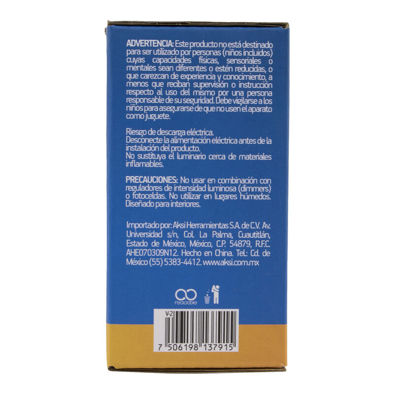 Pack de 6 spots Aksi 7W Circular LED Empotrable... image number null