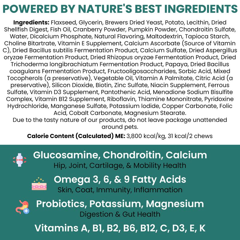 Vitaminas Para Perros Masticables + Heal Labs 1... image number null