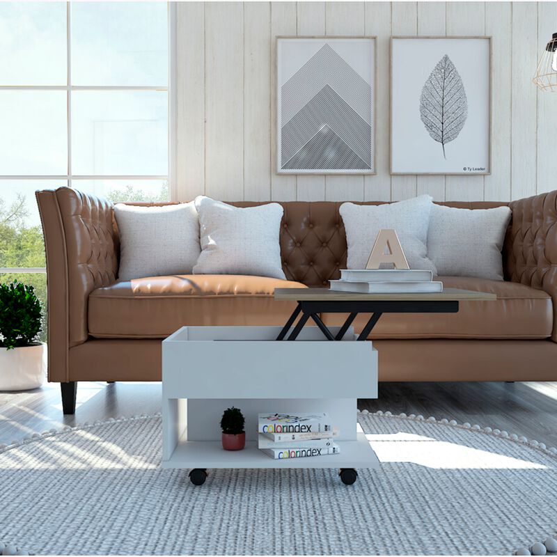 Buro Mesa Auxiliar Modelo Luanda Color Blanco M... image number null