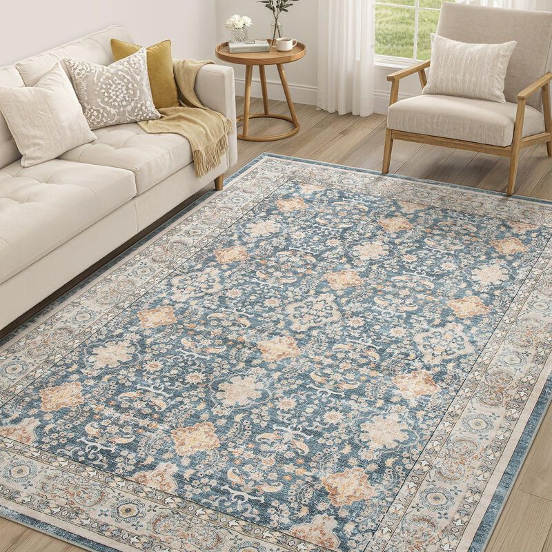 Alfombra De &Aacute;rea Cotiled 152 x 244 cm Lavable A... image number null