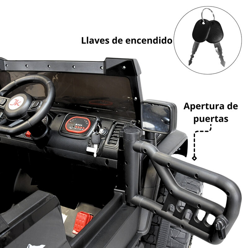 Montable El&eacute;ctrico Camioneta 4x4 para Ni&ntilde;os Con... image number null