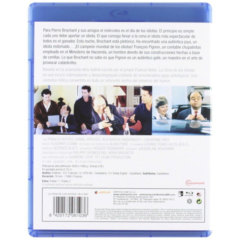 La Cena De Los Idiotas [blu-ray] image number null