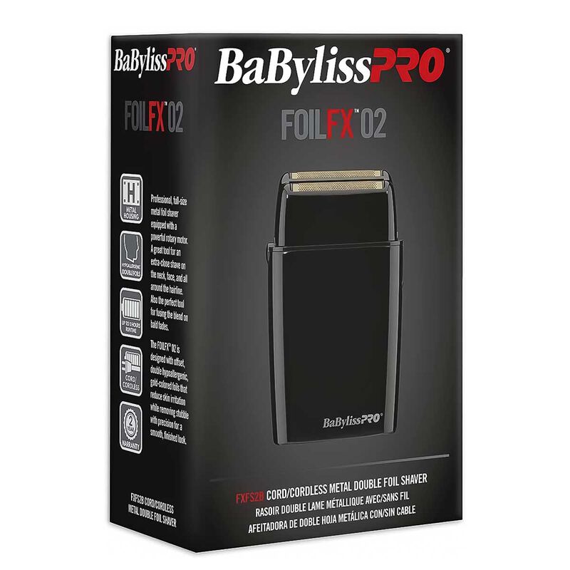 Rasuradora Fx02 Babyliss Pro Negra Corte Al Ras... image number null