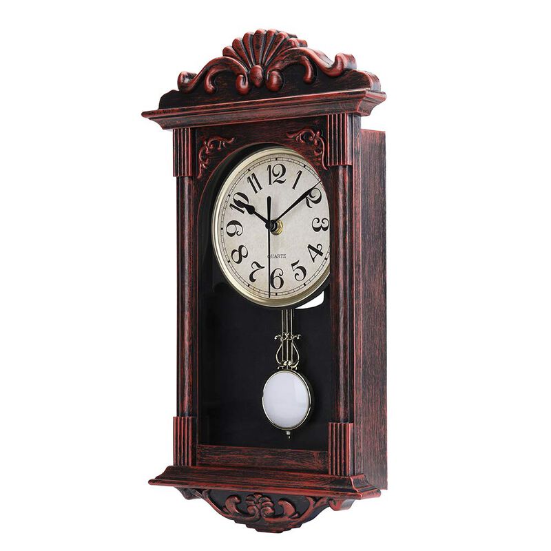 Reloj De Pared Con Forma De P&eacute;ndulo Jomparis, R... image number null