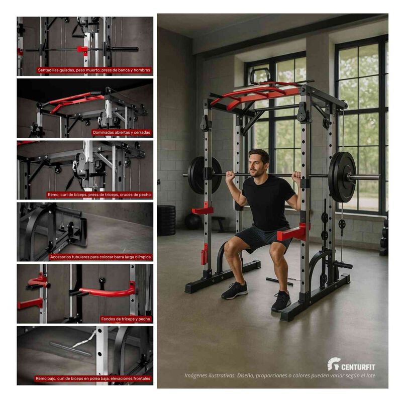 Jaula Smith Gimnasio Multifuncional Power Rack ... image number null