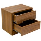 Bur&oacute; kappesberg S822 NG BUR de 48X54X38 cm color Nogueira ort