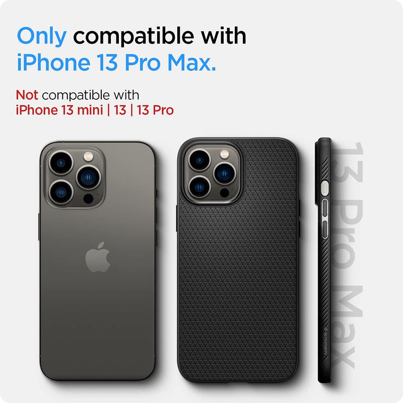 Funda Spigen Liquid Air Para Iphone 13 Pro Max ... image number null