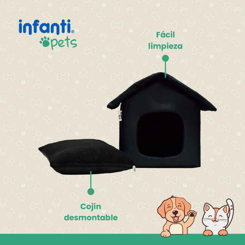 Casa Plegable Para Mascotas Chica Ligera Y Port... image number null