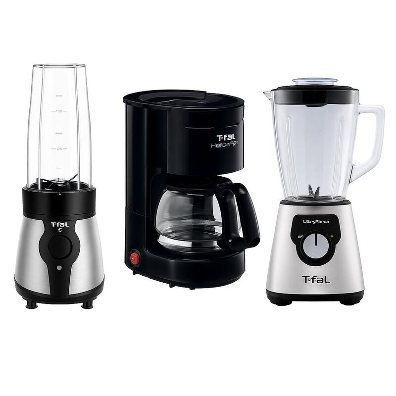 Combo T-fal con Cafetera, Licuadora y Procesado... image number null