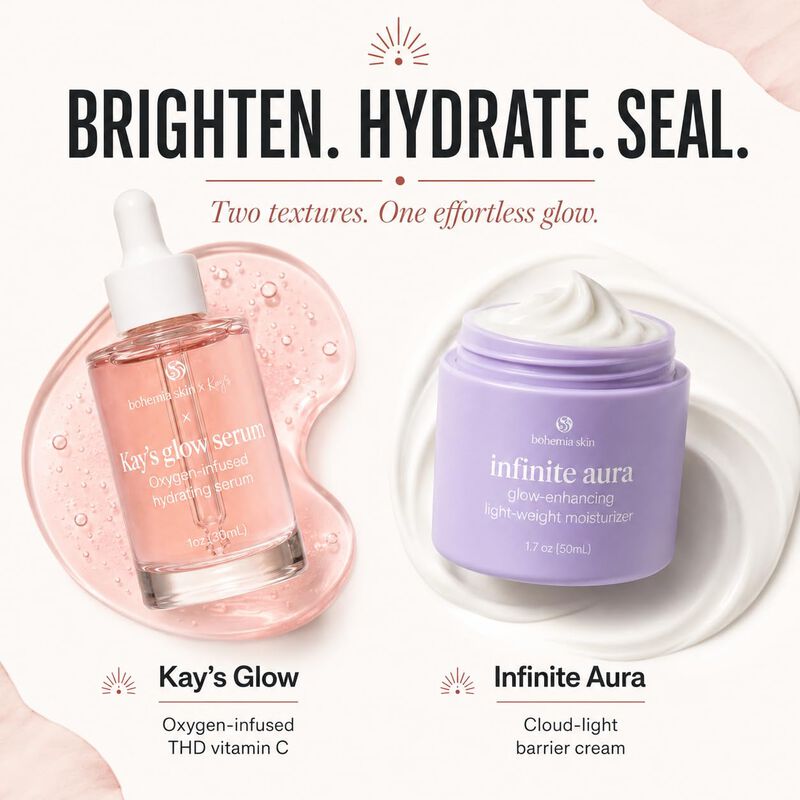 Set De Cuidado Facial Bohemia Skin 30ml + 50ml ... image number null