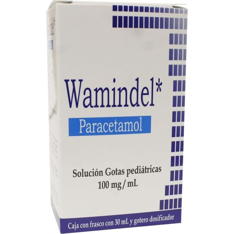 Wamindel 100 mg soluci&oacute;n gotas 30 mL 100 mg/ml ... image number null