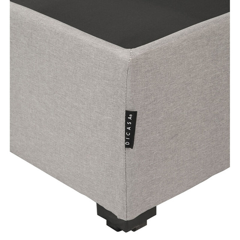 Base Cama Dicasa King Size Gris Claro image number null