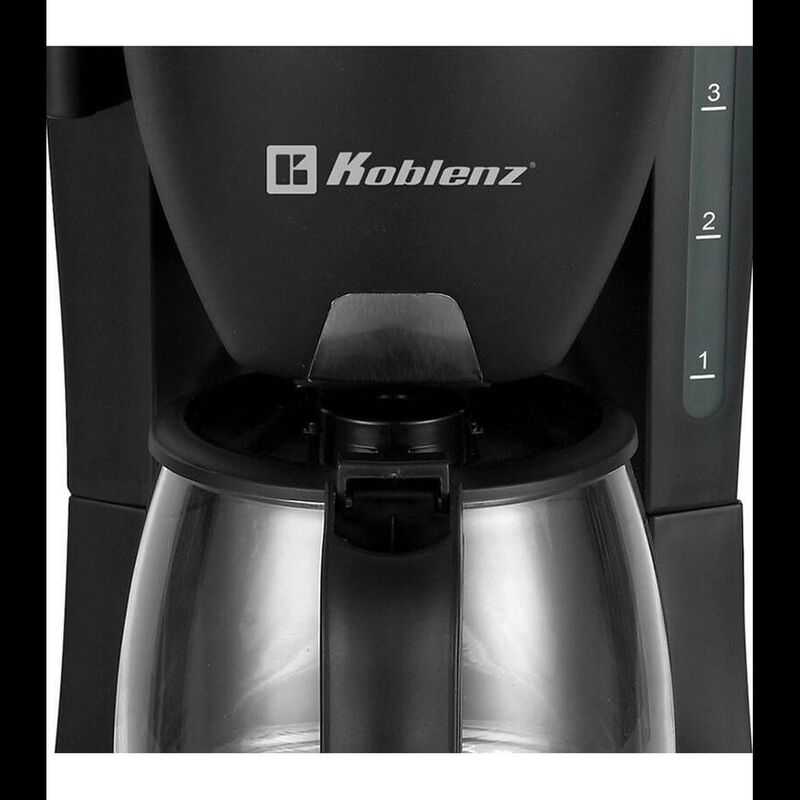 Cafetera 4 Tazas KOBLENZ CKM-204 N 600 W image number null