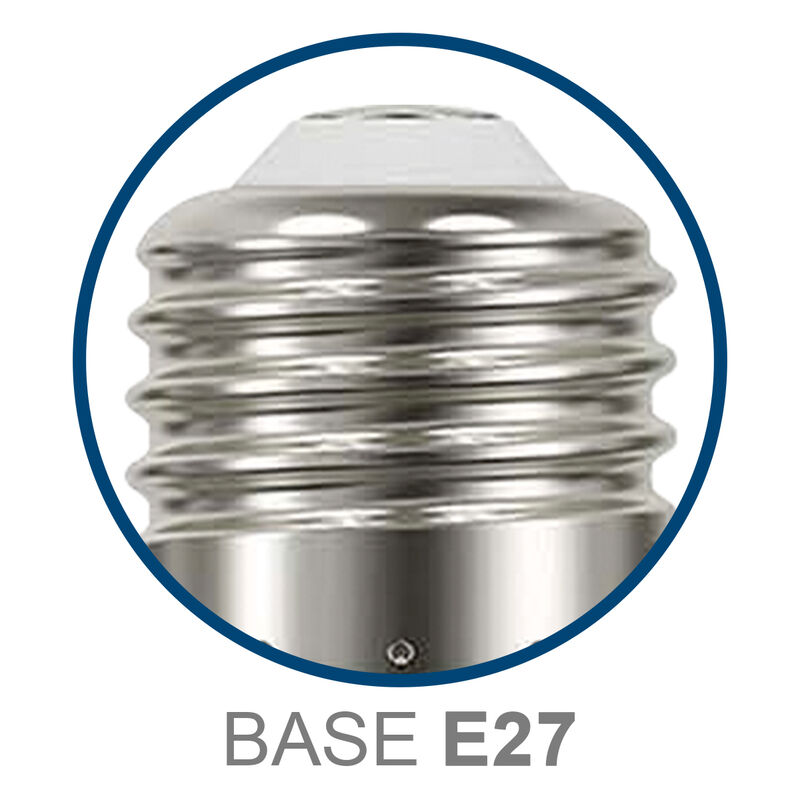 Pack de 10 focos LED Aksi 4W Flama Base E27 Luz... image number null