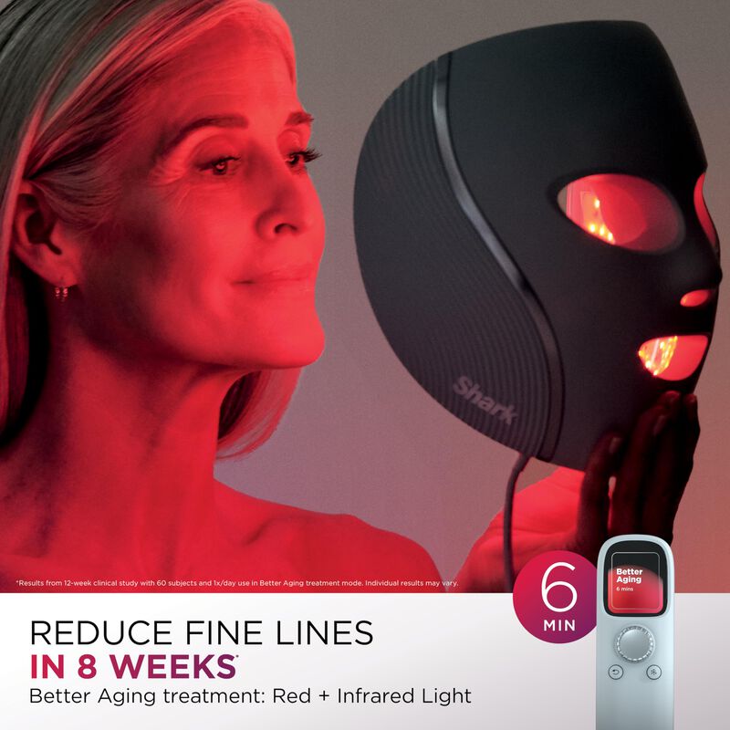 Mascarilla Facial Led Shark Cryoglow Con Refrig... image number null