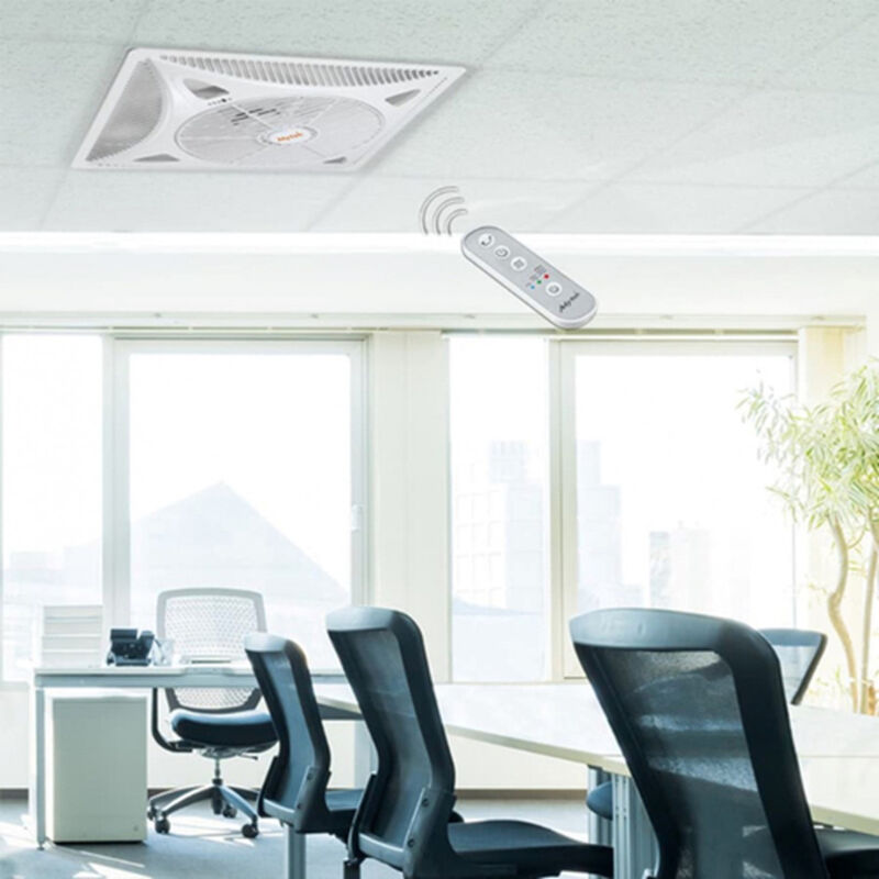 Ventilador Para Falso Plaf&oacute;n Mytek Con Control ... image number null