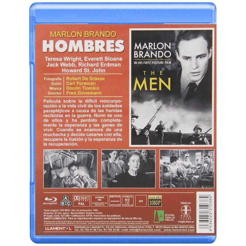 Hombres (1950) (blu-ray) image number null