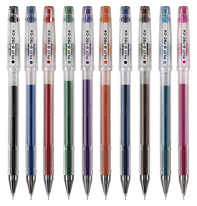 Bol&iacute;grafos Enrollables De Tinta De Gel Pilot G-... image number null