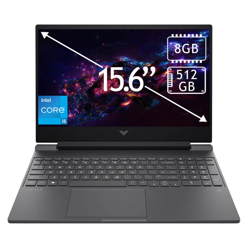 Laptop Hp Victus Gaming 15.6" NVIDIA RTX3050 Ci... image number null