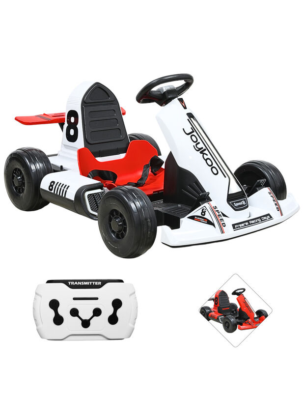 Montable El&eacute;ctrico Go Kart para Ni&ntilde;os con Largo... image number null