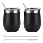 Set de 2 termos Casa BIU de acero inoxidable con tapa rosca 360 ml