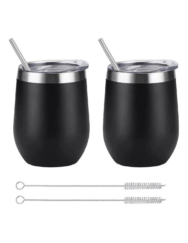 Set de 2 termos Casa BIU de acero inoxidable co... image number null