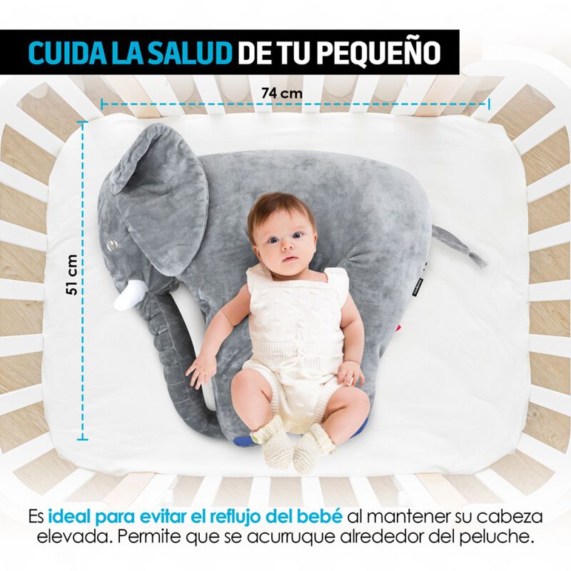 Almohada en Forma de Elefante para Bebé image number null