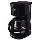Cafetera Heliora T-Fal cm1408Mx 12 Tazas Negro