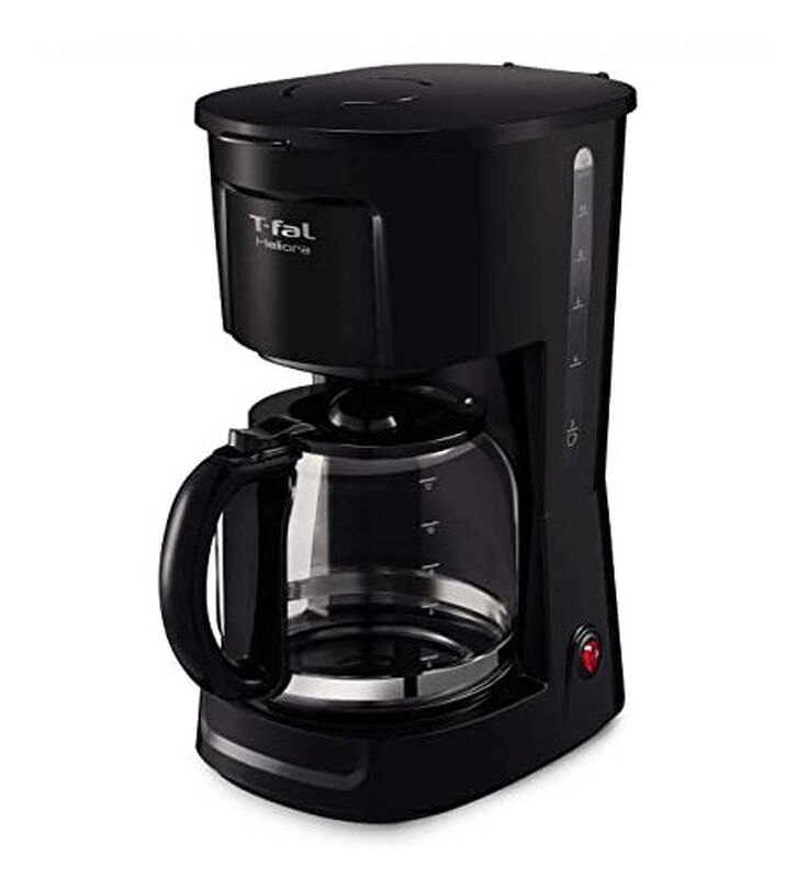 Cafetera Heliora T-Fal cm1408Mx 12 Tazas Negro image number null