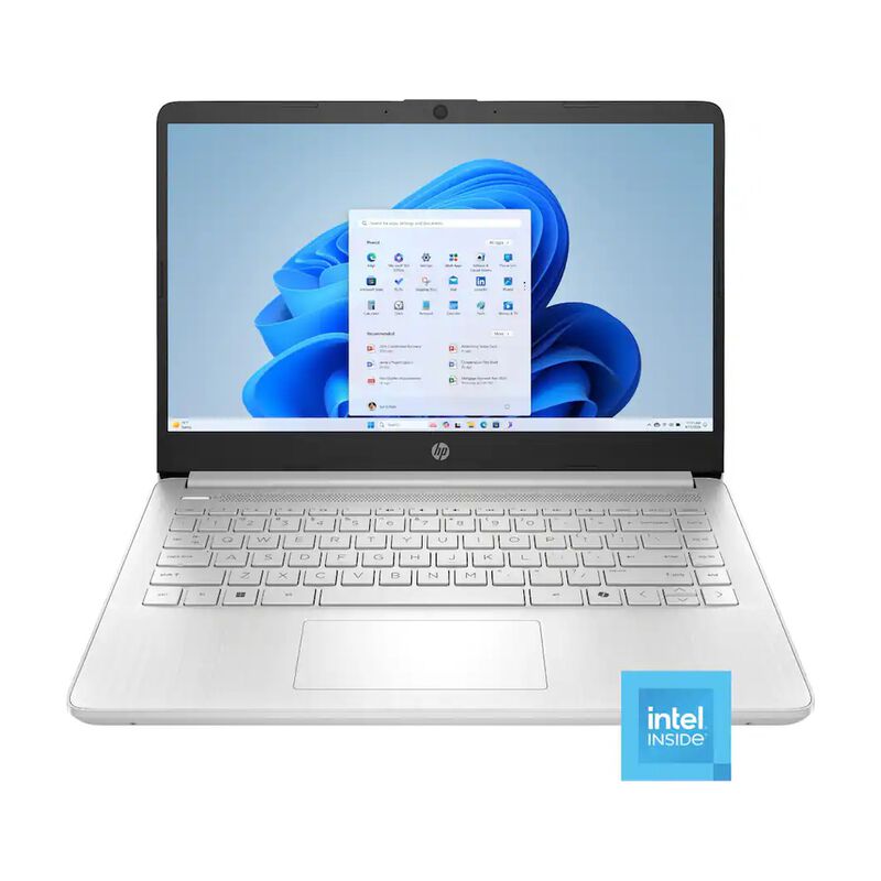 Laptop Hp 14 Dq6101dx Intel N150 4gb 128gb Plat... image number null