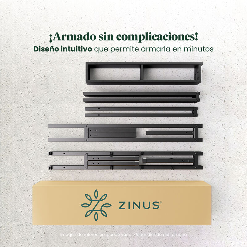 Zinus | Base De Cama Matrimonial Zinus Justin D... image number null