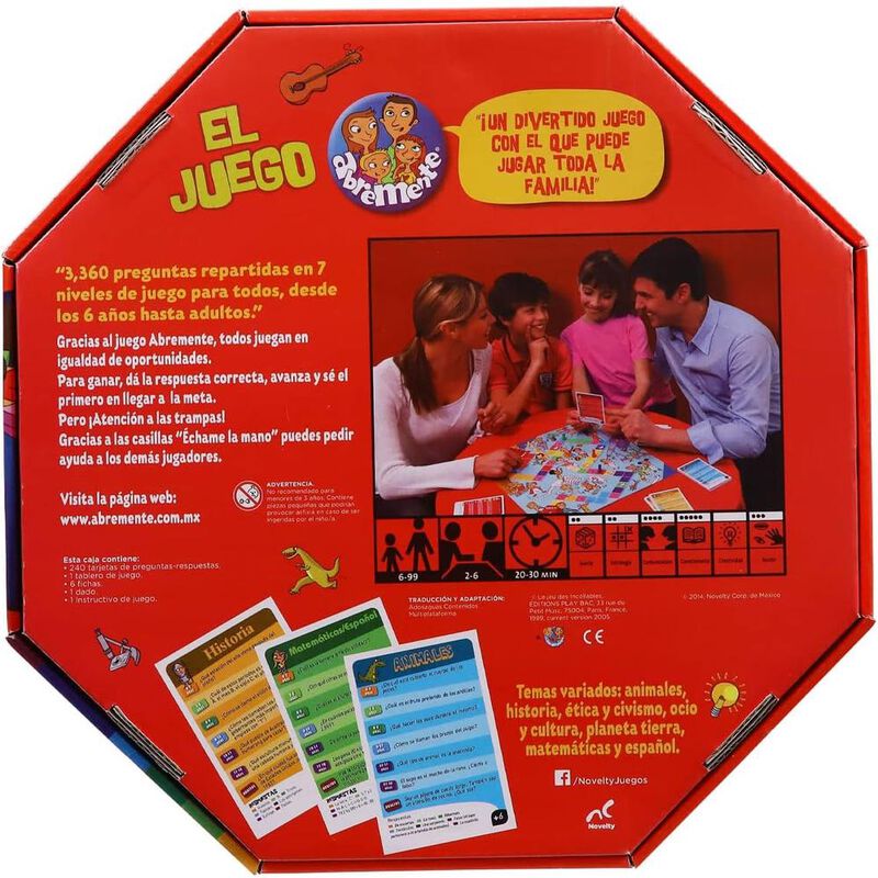 Juego de Mesa Abremente Novelty image number null